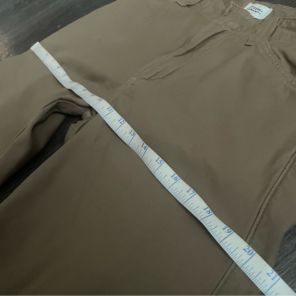 Citizens Of Humanity wide leg Khaki (26) - Picture 4 of 10